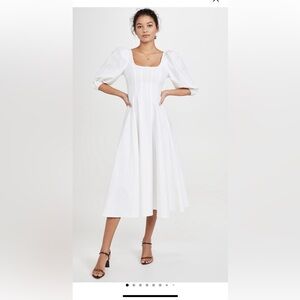 Staud Swells Dress - White
